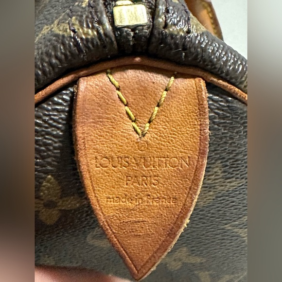 Louis Vuitton Speedy 35 Monogram Canvas Leather - Picture 12 of 16